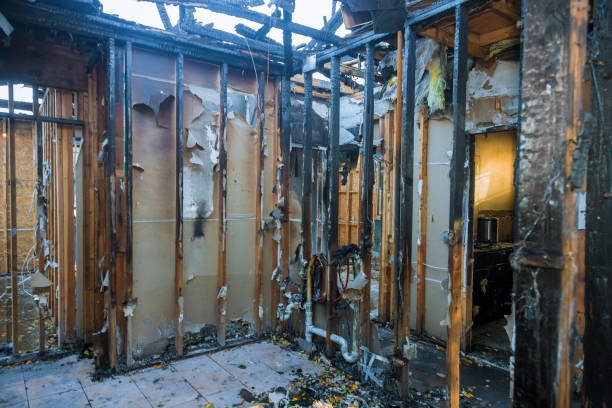 Professional Fire Damage Assessment technician working in Middletown, VA